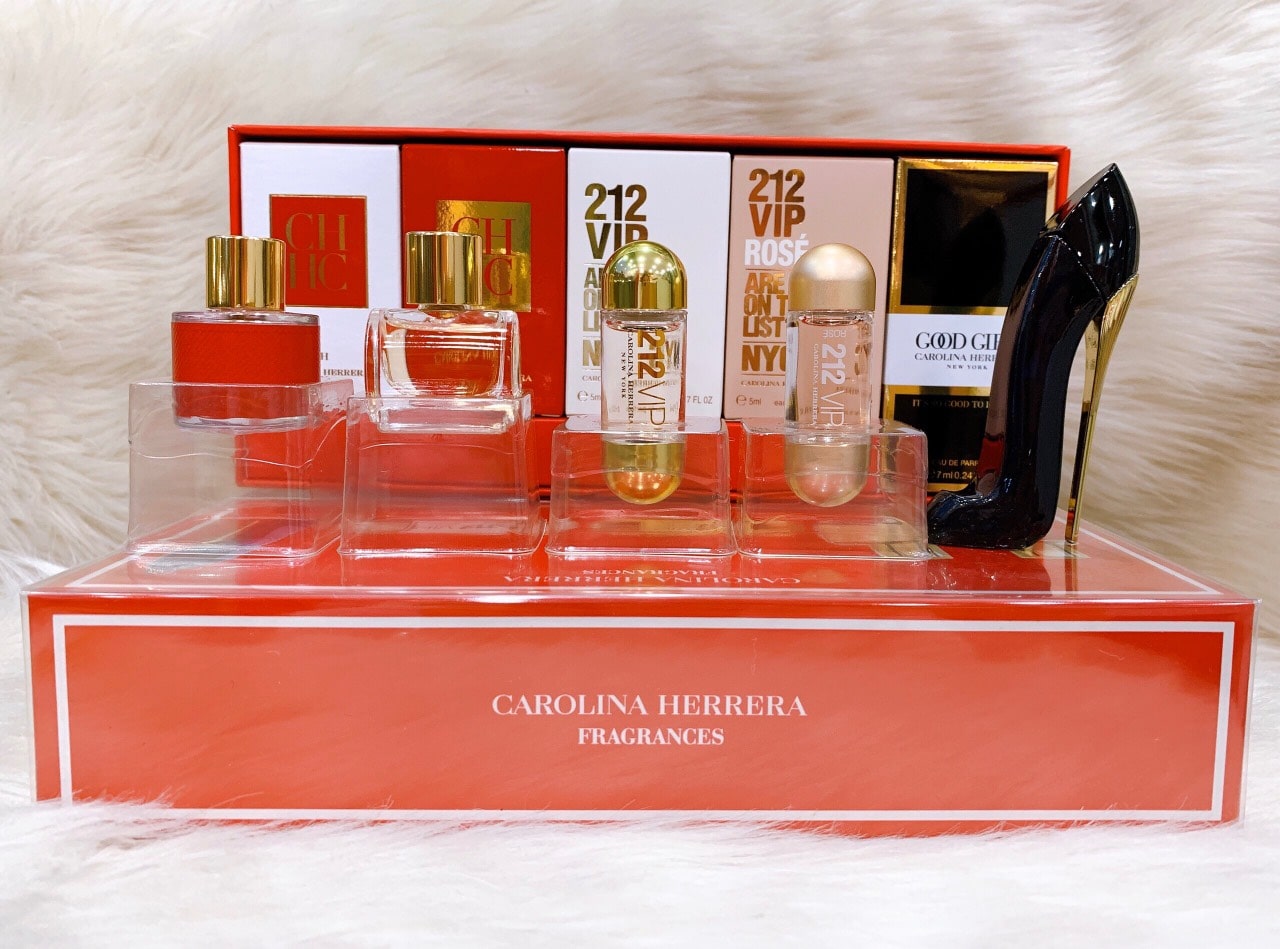 Set Nước Hoa Carolina Herrera Fragrances For Women Mini